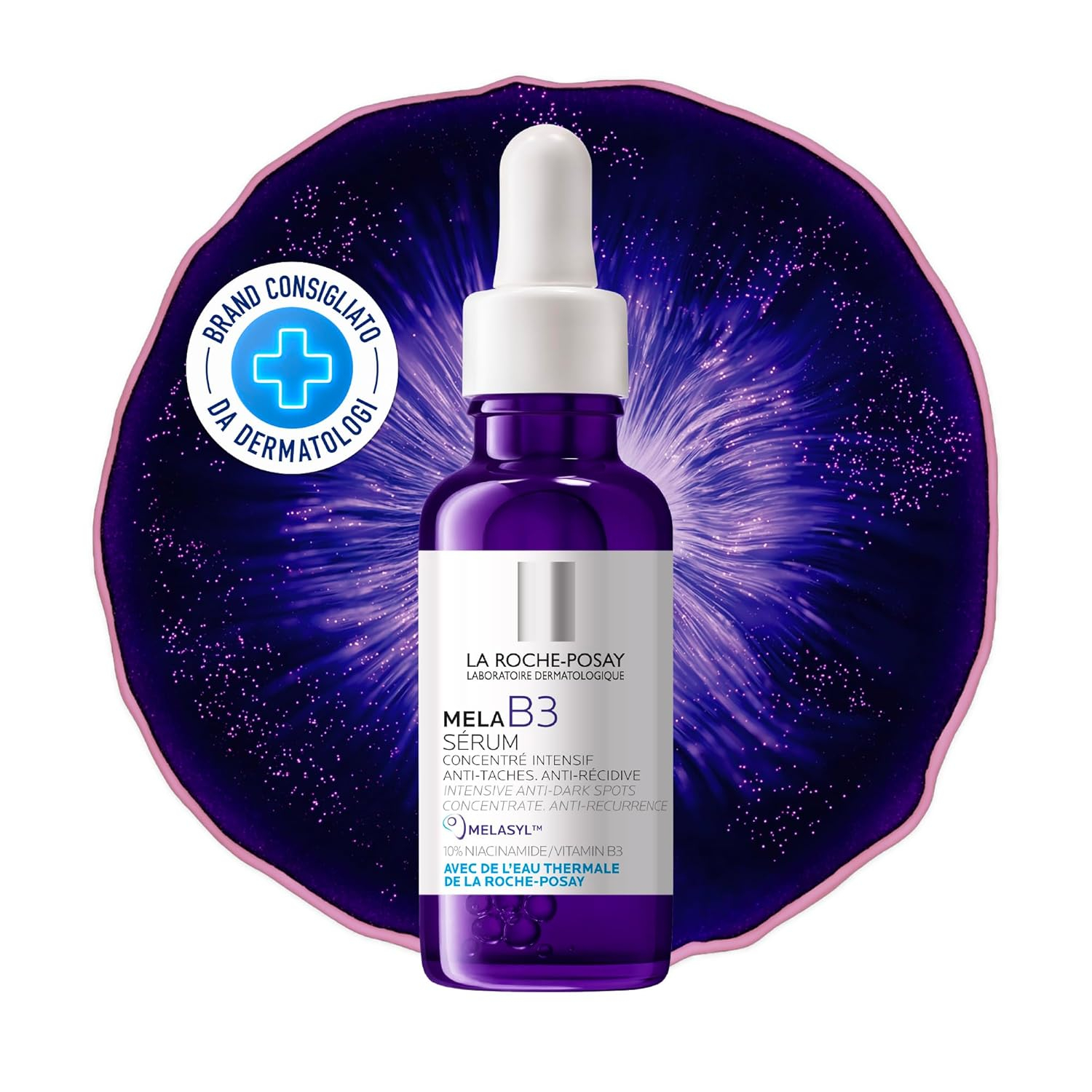 La Roche Posay Sérum Concentrado Intensivo, Despigmentante, Antimanchas y prevención de nuevas manchas, Enriquecido con Melasyl y Niacinamida, Mela B3, 30 ml