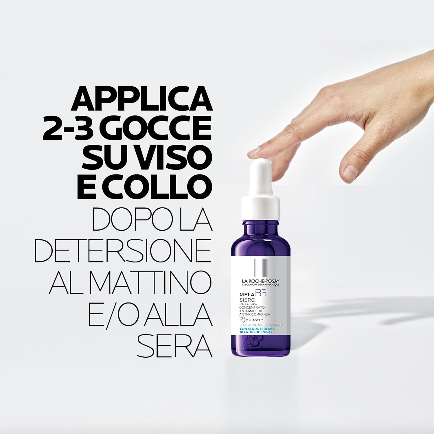 La Roche Posay Sérum Concentrado Intensivo, Despigmentante, Antimanchas y prevención de nuevas manchas, Enriquecido con Melasyl y Niacinamida, Mela B3, 30 ml - Imagen 5