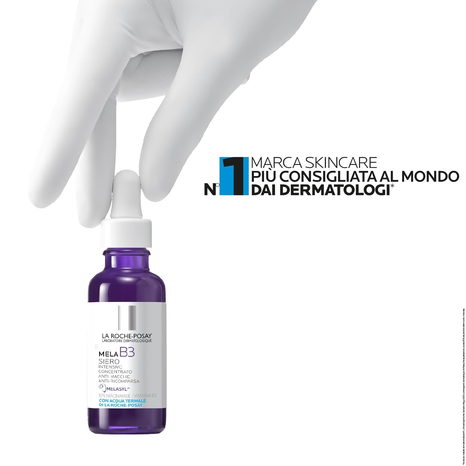 La Roche Posay Sérum Concentrado Intensivo, Despigmentante, Antimanchas y prevención de nuevas manchas, Enriquecido con Melasyl y Niacinamida, Mela B3, 30 ml - Imagen 8