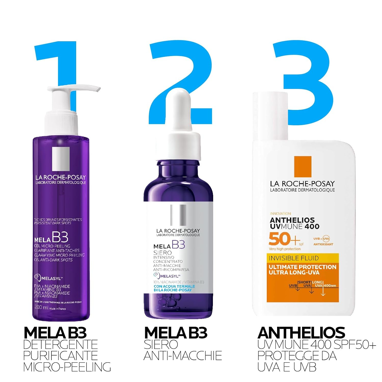 La Roche Posay Sérum Concentrado Intensivo, Despigmentante, Antimanchas y prevención de nuevas manchas, Enriquecido con Melasyl y Niacinamida, Mela B3, 30 ml - Imagen 9