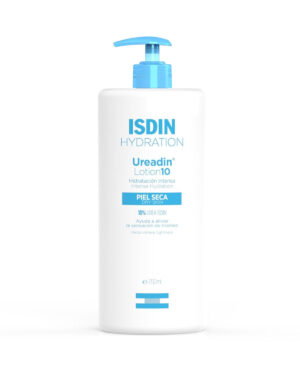 ISDIN UreadinLotion10, Loción Hidratante Para Piel Seca Que Ayuda A Aliviar La Sensación De Tirantez, Formulada Con Un 10% De Urea ISDIN®, Testado Dermatológicamente - 200 ml