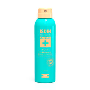 ISDIN Spray Corporal Granos Acniben Body, Sin fragancia, Blanco