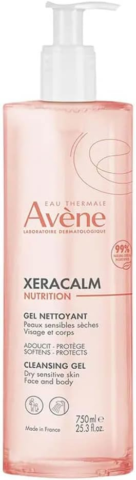 Avène Xeracalm Nutrition Cleansing Gel 750ml
