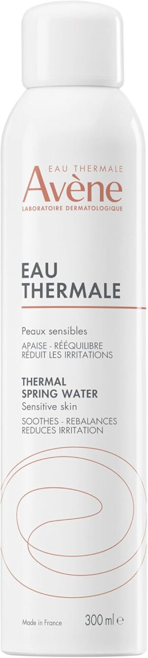 Avene Eau Thermale Spring - Agua térmica para pieles sensibles, 300 ml, El embalaje puede variar