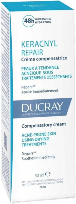 KERACNYL REPAIR anti-dry cream for anti-acne treatments 50 ml