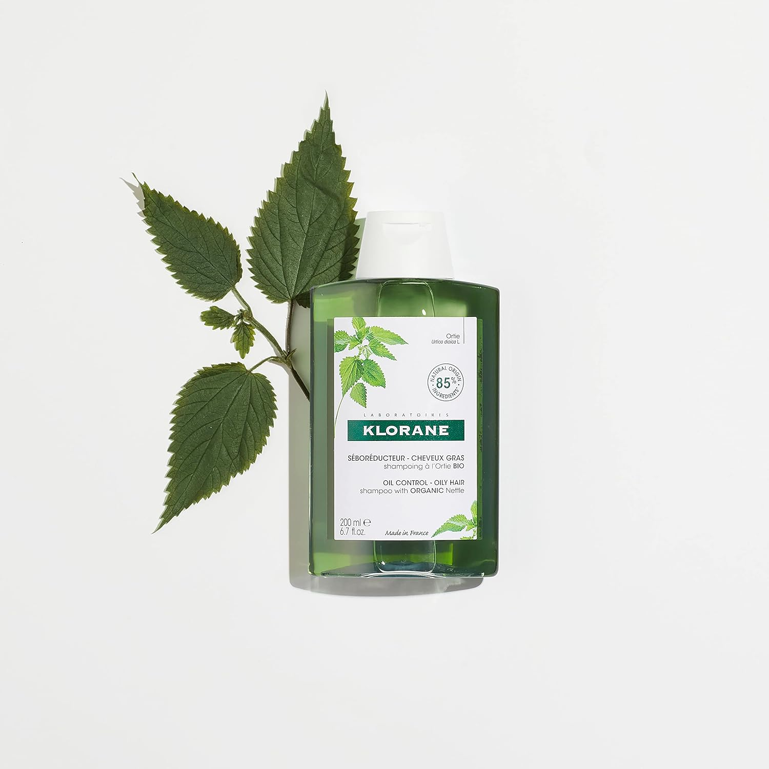 KLORANE CHAMPU ORTIGA GRASOS 400ML - Imagen 3