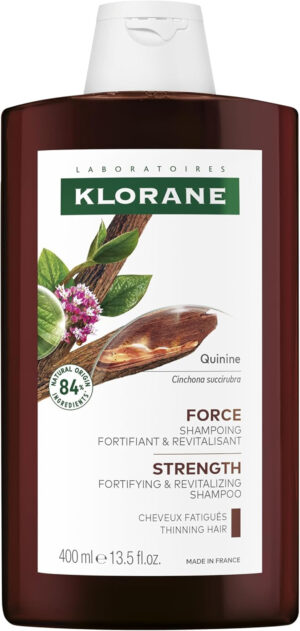 KLORANE - KLORANE Champú al Extracto de Quinina, 400 ml, unisex